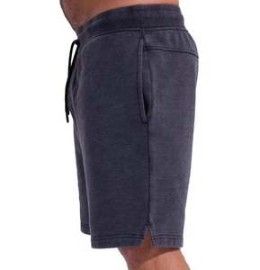 Top Trending Plain Dyed Solid Color Acid Wash <b>Shorts</b> Latest Fashion High Street Acid Wash <b>Shorts</b> For <b>Mens</b> - Product Image 3
