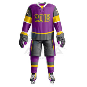 Uniformes de Hockey sobre Hielo Personalizables Más Vendidos, Jersey y Pantalones Cortos Hechos a Medida en Fábrica, Equipo Profesional de Hockey - Product Image 5