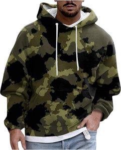 Nouveau sweat à capuche camouflage Camoo parfait pour homme, style polaire, manteau à capuche décontracté, sweat-shirt camouflage 2026 - Product Image 1