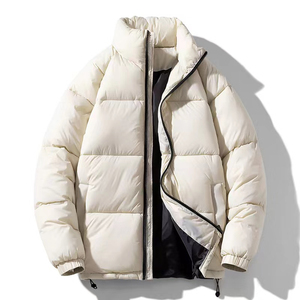 Veste matelassée d'hiver, vêtement d'extérieur matelassé isolé, veste légère et chaude pour hommes et femmes, vêtements décontractés pour l'extérieur - Product Image 5