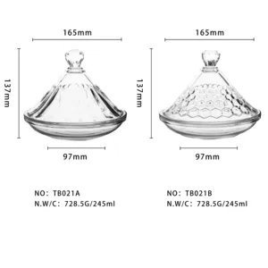 Vendita calda trasparente coperchio a cupola in rilievo ciotola Candy made in China