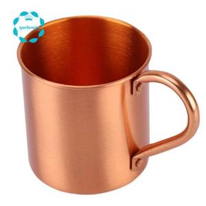 Pure Copper <b>Mug</b> For Serving Chilled Drinks Cocktails Mocktails And Water In Home Kitchen And Restaurant <b>Settings</b> - Product Image 5