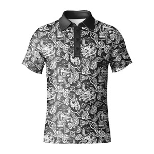 Polo de Golf para Hombre, Poliéster y Elastano, Alto Rendimiento, Secado Rápido, Ropa de Golf de Alto Rendimiento, Diseño Personalizado - Product Image 5