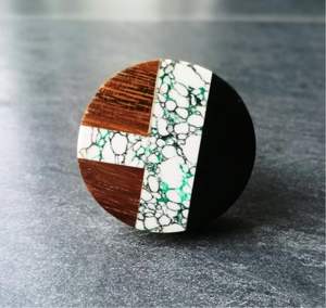 Manijas y Perillas de Diseño en Madera y Resina, Perilla de Puerta con Color, Forma y Tamaño Personalizados, Hecho en India - Product Image 6