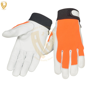 Gants de soudage Tig Full Palm de haute qualité en cuir antidérapant imperméable et résistant à la chaleur Excellente protection des mains et des bras - Product Image 4