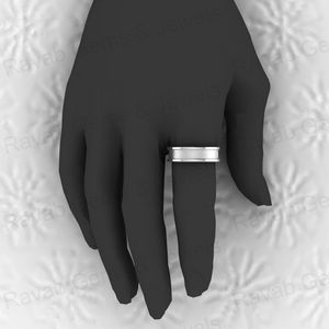 Best Quality 925 Solid Sterling Silver 6mm Signet Semi Mount <b>Blank</b> Channel Setting <b>Ring</b> Breastmilk Keepsake Resin Jewelry - Product Image 6