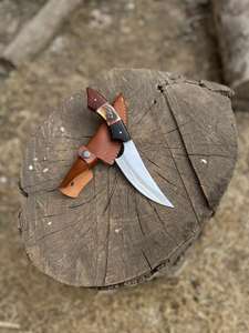 Cuchillo Plegable de Acero de Damasco Hecho a Mano, Cuchillo de Bolsillo para Caza y Actividades al Aire Libre, Bajo MOQ, Precio Económico, Gran Venta - Product Image 4