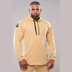 Sudadera con Capucha Extra Grande de Primavera, Tejida a Crochet, con Bordado de Alta Densidad, para Hombre, Personalizada, al por Mayor, Impresa por Sublimación, de Poliéster/Algodón - Product Image 5