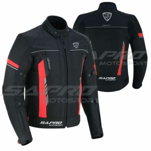 Cordura <b>Mens</b> Motorcycle Touring <b>Jacket</b> Waterproof Windproof Breathable Mesh <b>Summer</b> Full Sleeve 180g Polyester Factory Price - Product Image 1