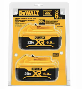 Batteria Originale DEWALT MAX XR 20V 5.0-Ah, Confezione da 2 - Product Image 1