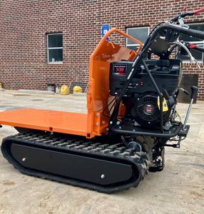 2024 clean Track Dump Cart Mini Tracked Dumper Hydraulic Dump Construction Equipment - Product Image 6