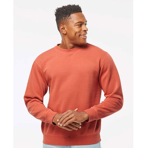 New 380-Gram <b>Combed</b> Cotton Crew-Neck Pullover Heavy-Weight Solid Color Simple Sweatshirt - Product Image 4