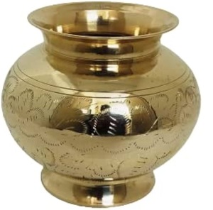 Simple Design New Arrival Best Quality Brass <b>Lota</b> for Diwali Gifting With Premium Quality Round Shape Table Decorative - Product Image 4