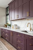 Cuisine extérieure modulaire de luxe moderne style Shaker en contreplaqué avec robinet, charnières, évier, crédence et acrylique écologique