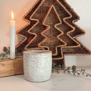 Ensemble de plateaux en rotin en forme de sapin de Noël, décorations de vacances en osier faites à la main, vaisselle, décoration de Noël, provenant d'un fournisseur vietnamien - Product Image 2