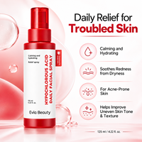 Spray facial à l'acide hypochloreux OEM ODM sous marque privée, hydratant quotidien, apaisant, brume rafraîchissante pour le soin de la peau, 125 ml
