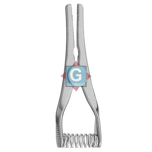 Pince manuelle en acier inoxydable GLOVER BULLDOG la plus vendue avec vis de réglage à ressort, taille droite, mâchoires de 7 cm, 4 cm - Product Image 2