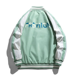 เสื้อแจ็คเก็ตเบสบอลสำหรับผู้ชาย, เสื้อโค้ทลายทางกีฬาเสื้อแจ็คเก็ตของผู้ชายเสื้อกันลมแบบบางระบายอากาศได้ดีเสื้อสำหรับฤดูใบไม้ร่วง - Product Image 5