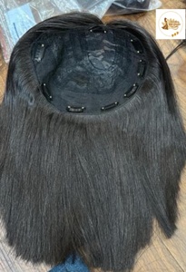 วิกผมลูกไม้เต็มตัวลายคลื่นธรรมชาติแบบลอนผมเวียดนามปมเดี่ยวโปร่งใส HD - Product Image 2