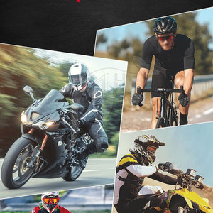 Heavy Racing Soft Interior Sportswear Guantes de moto Guantes de carreras de motos de cuero de vaca Guantes de moto de la mejor calidad - Product Image 6