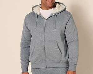 Ventes en gros de sweats à capuche d'hiver élégants et personnalisés, respirants, en coton et élasthanne, à fermeture éclair, surdimensionnés pour hommes - Product Image 2