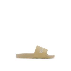 For Valentino Logo Lettering Nude <b>Slides</b> for Slippers - Product Image 1