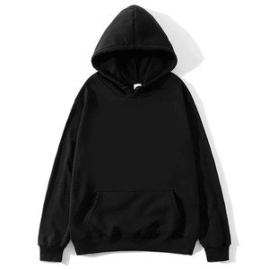 High Quality Unisex <b>Men</b> Oversized <b>Pullover</b> Street Style 100% Cotton Woven Zip-up Hooded Sweatshirt For <b>Men</b> - Product Image 5