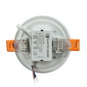 Offre Spéciale moderne 9W LED panneau lumineux sans cadre rond LED panneau encastré au plafond conception mince corps en aluminium bureau maison intérieur