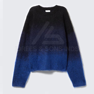 Prix de gros – Pull en mohair respirant de haute qualité pour homme, avec logo tricoté sur le devant, chaud pour l'hiver – Meilleures ventes en promotion - Product Image 4
