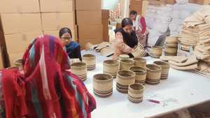 Handmade round Woven <b>Plant</b> Basket Braided with Jute and Cotton Cord Indoor Flower <b>Pot</b> from India Storage Baskets - Product Image 6