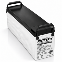 Batterie AGM 12V 100Ah à borne avant, à décharge profonde, haute température, VRLA pour station de base télécom
