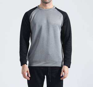 Camisetas de manga raglán de alta tendencia, ropa deportiva de algodón 100%, camiseta Reglan duradera con logotipo personalizado de la mejor calidad para hombres, ajuste holgado - Product Image 1