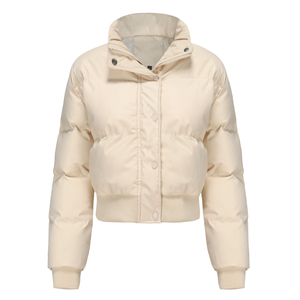 Blouson aviateur d'hiver léger pour hommes manteau en toile doudoune hydrofuge caractéristique coupe-vent matériau à capuche personnalisé chaud confortable - Product Image 2