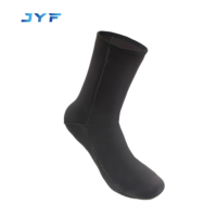 JYF marque de haute qualité en gros processus de point aveugle natation plongée produits 3MM néoprène chaussettes de plongée