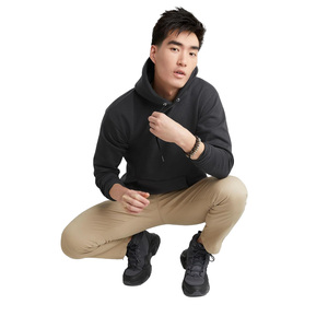 Sudadera con Capucha de Moda Urbana para Hombre, Manga Larga, Cálida, de Forro Polar, Estilo Holgado para Otoño e Invierno - Product Image 2