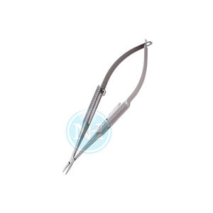 ที่จับเข็มคาสโตรเวียโฮแบบตรงสำหรับงานผ่าตัดขนาดเล็ก พร้อมตัวล็อค สำหรับงานเนื้อเยื่อละเอียด ทำจากสแตนเลส - Product Image 6