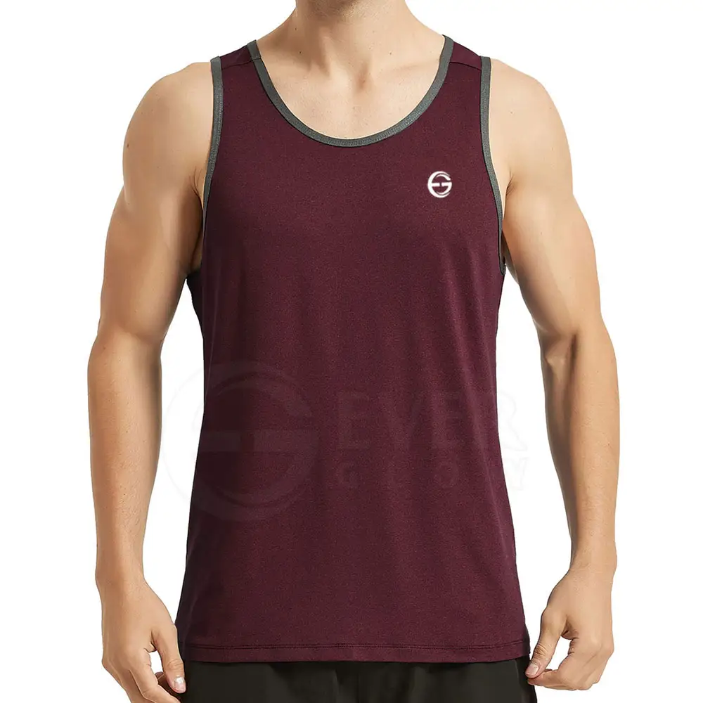 Camiseta regata masculina sem mangas para academia, regata esportiva lisa para musculação, fitness, single