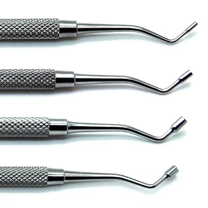 Instruments de remplissage en plastique dentaire professionnel d'excellente qualité Ensemble d'amalgame dentelé à double extrémité - Product Image 5