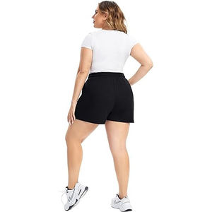 Winter Women Casual <b>Shorts</b> Hot Selling 100% Cotton <b>Fleece</b> <b>Shorts</b> Sweat Jogger <b>Shorts</b> Training and Running Breathable - Product Image 4