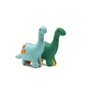 Игрушки из войлока ручной работы для детей, Индивидуальный размер цвета, экологически чистые войлочные игрушки для животных