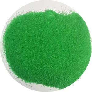 Arena de Sílice Fina Reciclada de Calidad de Exportación India, Color Verde Loro S, para Paisajismo y Pistas Ecuestres, Arena de Sílice de Color - Product Image 2