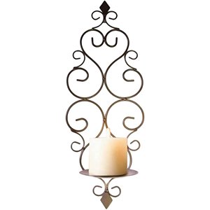 Porte-bougie en fer forgé fait à la main avec Logo personnalisé, bougie parfumée suspendue, décoration de mariage, support de bougies pour la décoration de la maison - Product Image 1