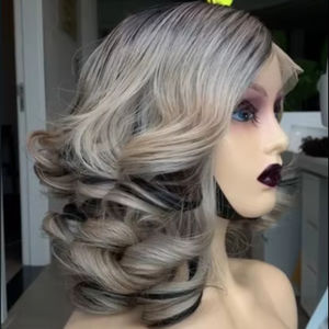 Cabello Remy virgen vietnamita directo de fábrica, paquetes de textura mixta, 10 a 30 pulgadas, encaje HD - Product Image 1