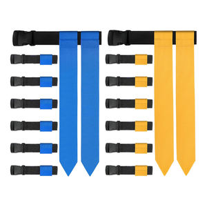 Cinturones de Fútbol de Bajo Precio, Diseño Personalizado a Todo Color, Publicitarios, Ajustables, Cinturones con Bandera de Fútbol Personalizados para Equipamiento de Entrenamiento - Product Image 2