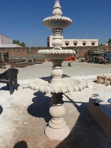 Arenisca tallada a mano de lujo, fuentes de jardín de mármol, decoración atemporal para exteriores, tallas y esculturas de piedra - Product Image 5