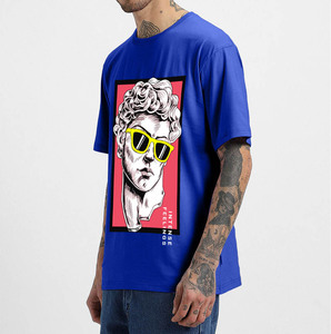 Camisetas transpirables de secado rápido para hombre, 100% algodón, estampado de transferencia de calor, tela de lona de manga corta hecha en Pakistán, venta al por mayor - Product Image 5