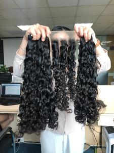 Extensiones de cabello humano de cutícula al por mayor de cabello de trama de máquina de ondas vietnamitas y camboyanas de alta calidad - Product Image 4