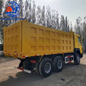 Camión volquete Howo usado Camión volquete Howo 6x4 336 371 10 40ton Volquete de ruedas Camión volquete usado a la venta con precio bajo - Product Image 2
