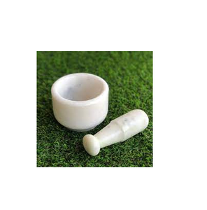 Mortier et pilon en marbre Usine directe Pierre Mortier et pilon Herb & Spice Outils et artisanat naturel - Product Image 5