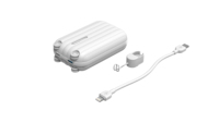 Batería Externa de 10000mAh Tipo Maleta con Cables Dobles Integrados |   Tipo-C |   Cargador Portátil de Carga Rápida